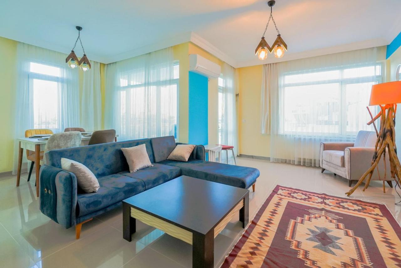 Central And Comfy Flat With Balcony In Muratpasa Antalya Exterior photo